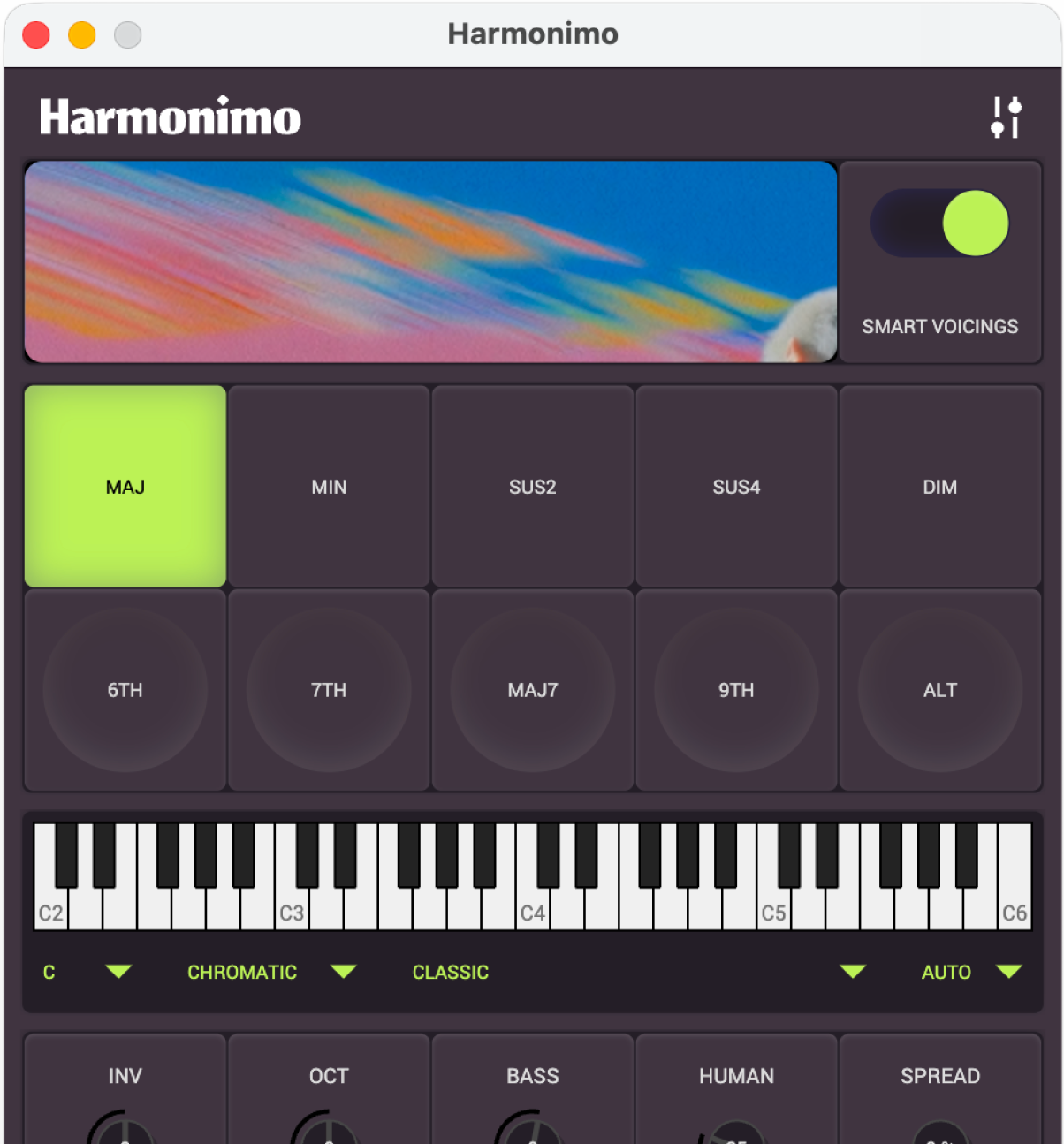 Harmonimo device specs and plugin format support